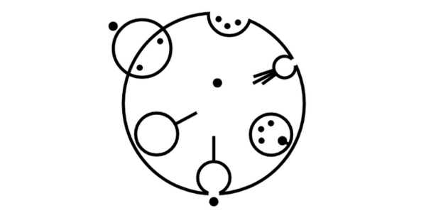 Vista previa del alfabeto Gallifreyan