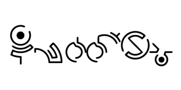 Vista previa del alfabeto Hymmnos