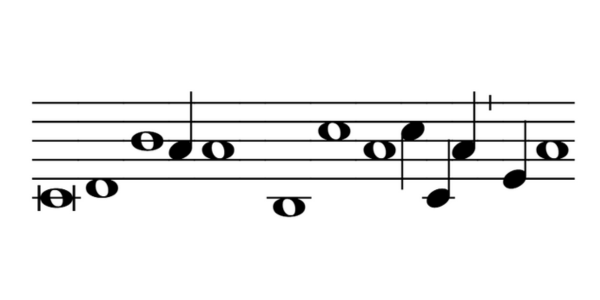 Vista previa del alfabeto Notas Musicales