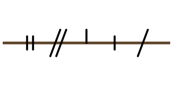 Vista previa del alfabeto Ogham