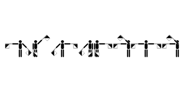 Vista previa del alfabeto Semáforo